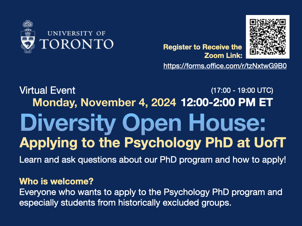 Application Information Department Of Psychology