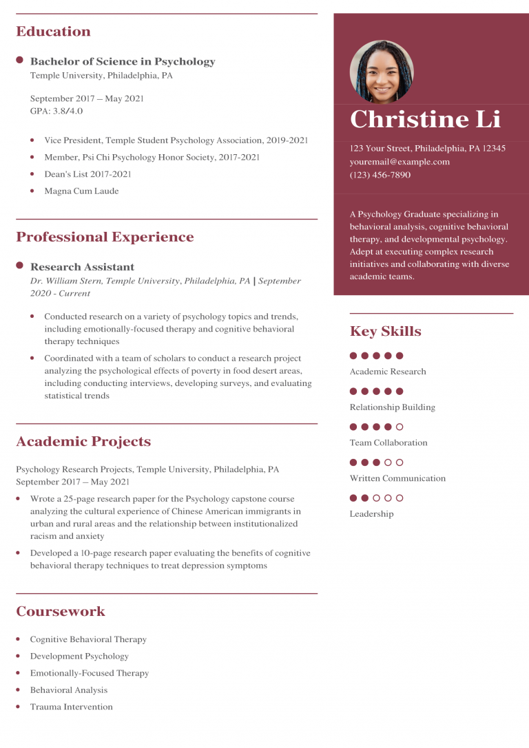 Resume And Application Letters Master Degree- Arizona University