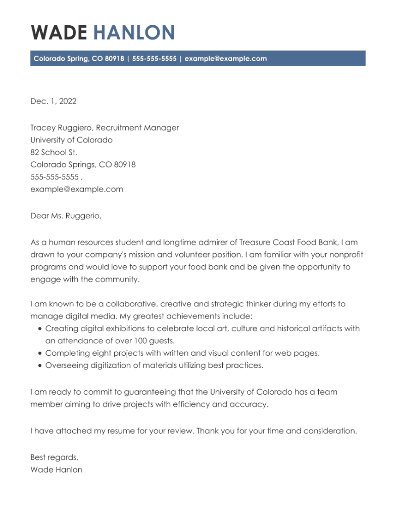 Sample Of Scholarship Application Letter Of Going To University