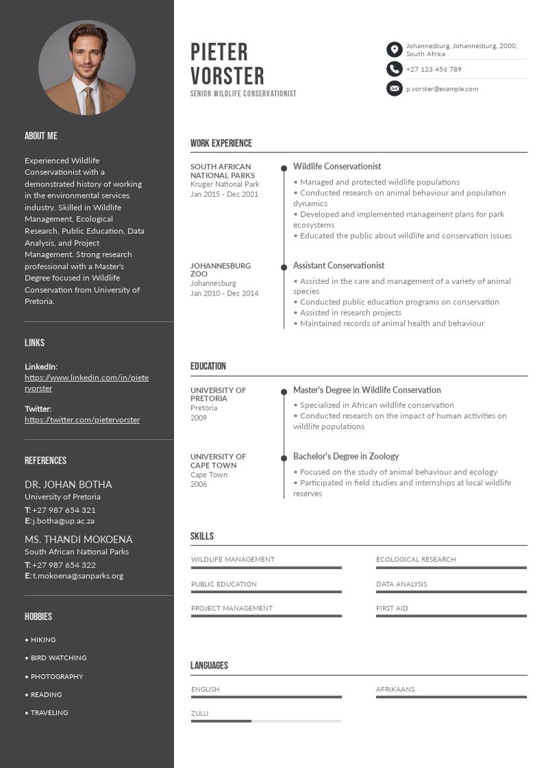 Application Letter For University Admission In Afrikaans