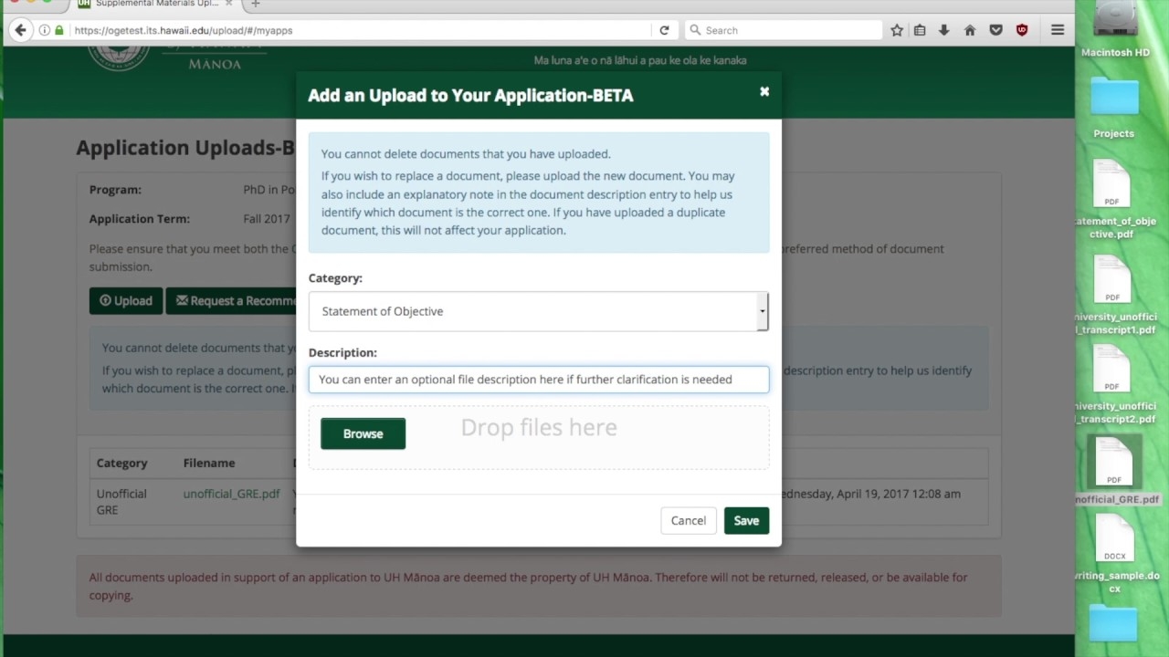 Submitting Your Application Graduate Division